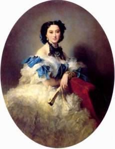 F.X. Winterhalter - Portrait of Countess Varvara Mousina-Pushkina (c.1857)