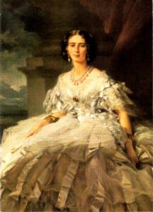 F.X. Wintehalter - Portrait of Princess Tatiana Yusupova (1858)